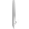 Ekena Millwork Elliptical 3 Spoke Architectural Grade PVC Combination Pediment, 82"W x 27-3/8"H x 2-3/4"P PEDPC082X275ELL03 - alternate 4